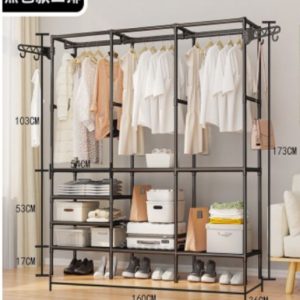 armoire métallique 3 battants multifonction – rangement robuste et pratique