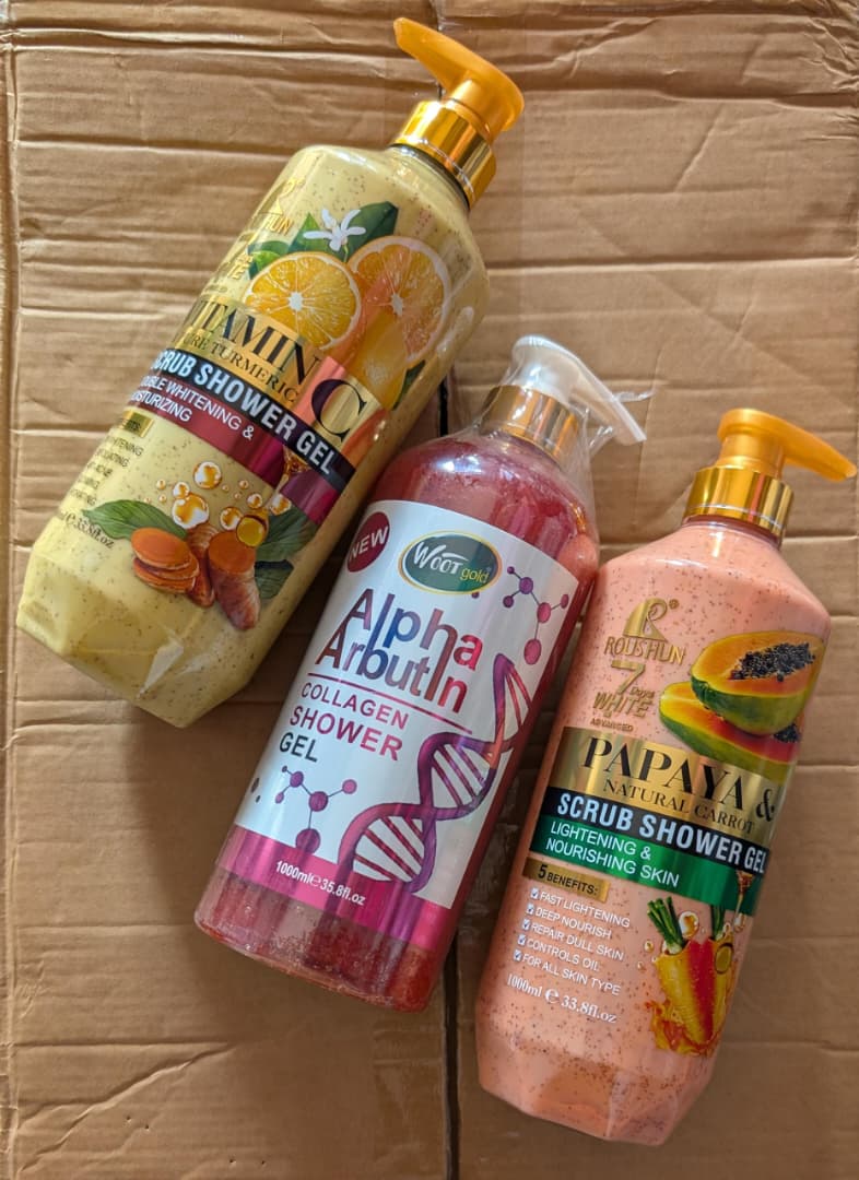gel de douche vitamine c, collagène, papaye & carotte gel de douche vitamine c, collagène, papaye & carotte