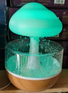 Diffuseur & Humidificateur en forme de goutte – Veilleuse LED apaisante