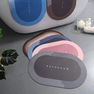 tapis absorbant antidérapant – tapis de sol pratique pour maison et salle de bain
