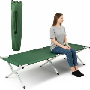 lit picot pliable et démontable avec sac de transport – lit de camping portable