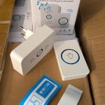 sonnette sans fil multi mélodies – volume réglable et longue portée