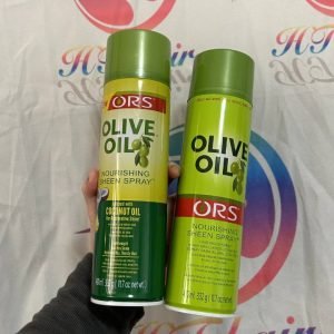 huile d’olive spray ors – hydratation et brillance naturelle pour cheveux secs