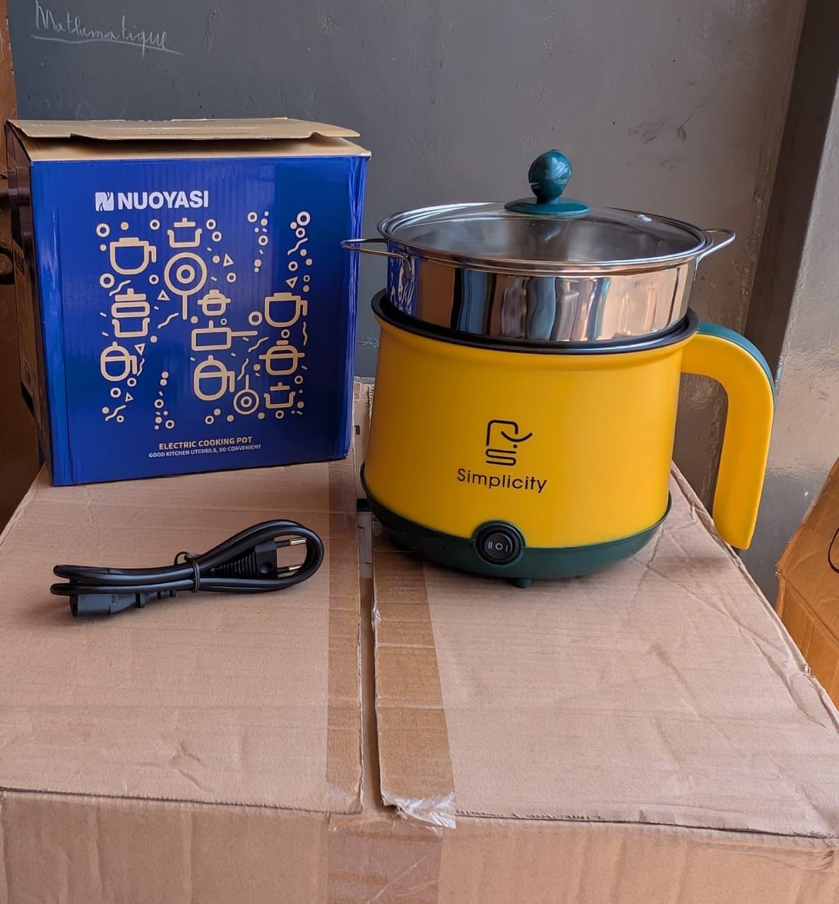 cuiseur Électrique 1,8l antiadhésif avec cuiseur vapeur inox – rice cooker multifonction cuiseur Électrique 1,8l antiadhésif avec cuiseur vapeur inox – rice cooker multifonction