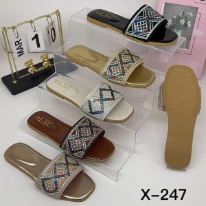 tapettes femme x 247 – sandales confortables et Élégantes pour le quotidien (copie)