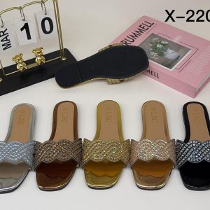 tapettes femme x 220 – sandales confortables et légères pour le quotidien (37 42)