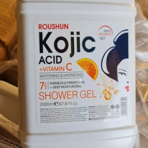 gel de douche kojic 2 l – nettoyant et Éclaircissant pour peau douce et saine