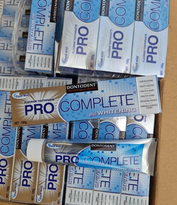 Complete Pro Dentifrice PRO COMPLETE – Anti-Caries et Nettoyant pour Dents ...