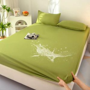couvre matelas imperméable + 2 taies d’oreillers – protection et confort optimal