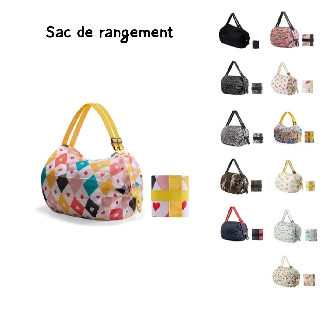 sac de rangement pliable – grande capacité et pratique sac de rangement pliable – grande capacité et pratique