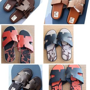 chaussures tapettes homme style hermès – confort et Élégance