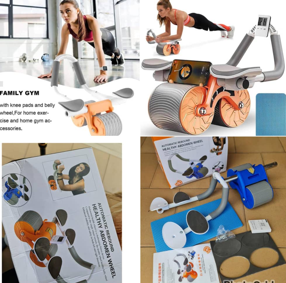 roue abdominale avec support pour coudes et tapis de genoux – fitness & renforcement roue abdominale avec support pour coudes et tapis de genoux – fitness & renforcement