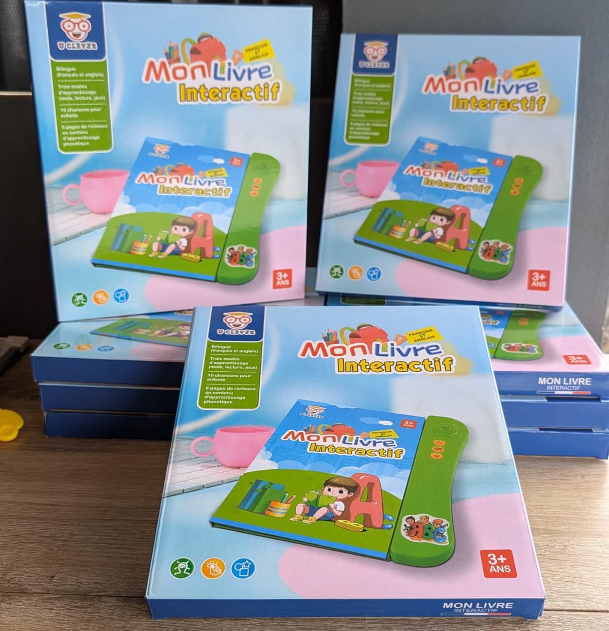 tablette Éducative double face pour enfants – apprentissage & jeux interactifs tablette Éducative double face pour enfants – apprentissage & jeux interactifs