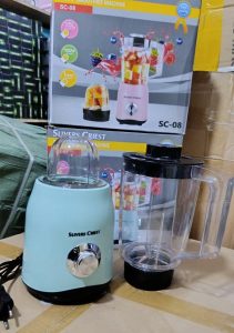 Blender Silver Crest SC-08 1500W – Mixeur Puissant avec 2 Bocaux Multifonctions