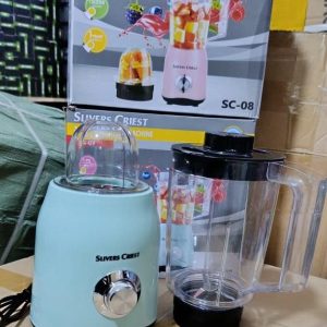 blender silver crest sc 08 1500w – mixeur puissant avec 2 bocaux multifonctions