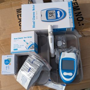 kit glucomètre complet – appareil de mesure de glycémie à domicile