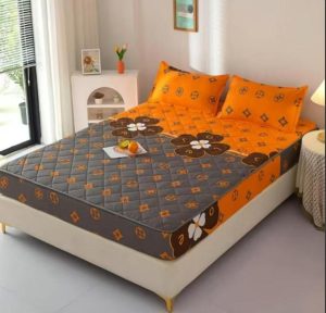 Couvre-Matelas 2 Places Épais + 2 Taies d’Oreillers – Confort & Protection