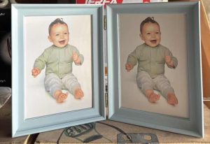 Cadre Double Photo Élégant – Décoration Murale Moderne & Pratique