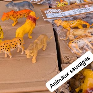 figurines animaux sauvages – lot Éducatif & décoratif pour enfants