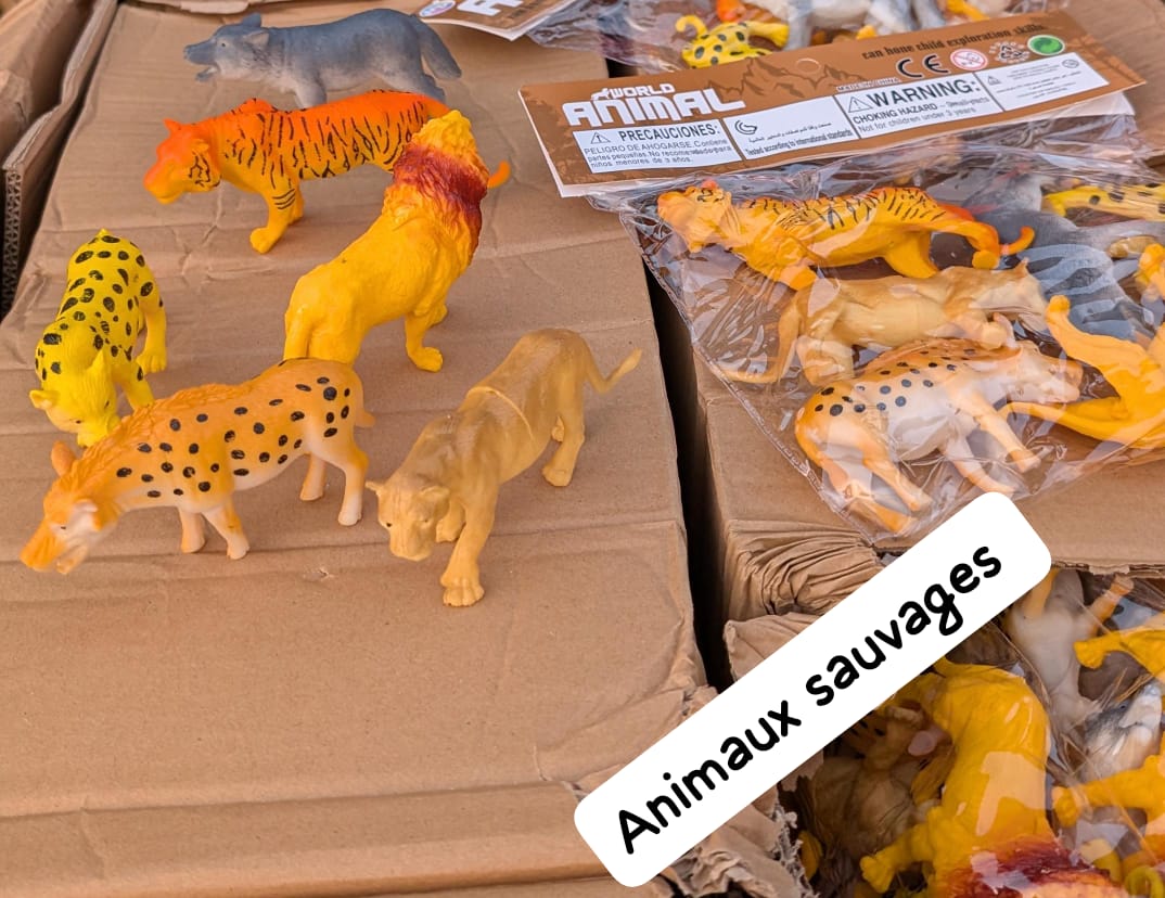 figurines animaux sauvages – lot Éducatif & décoratif pour enfants figurines animaux sauvages – lot Éducatif & décoratif pour enfants