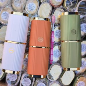 porte brosse & dentifrice hermétique – design chic et pratique