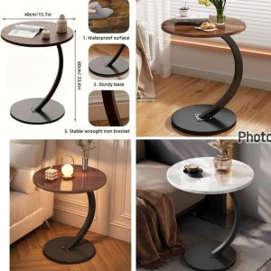 table basse design pied incurvé – Élégante & moderne